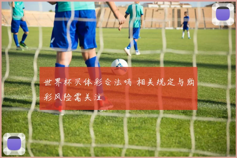 世界杯买体彩合法吗 相关规定与购彩风险需关注